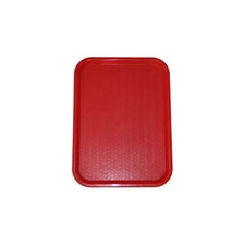 Winco FFT-1014R 10 x 14 Fast Food Tray | Red