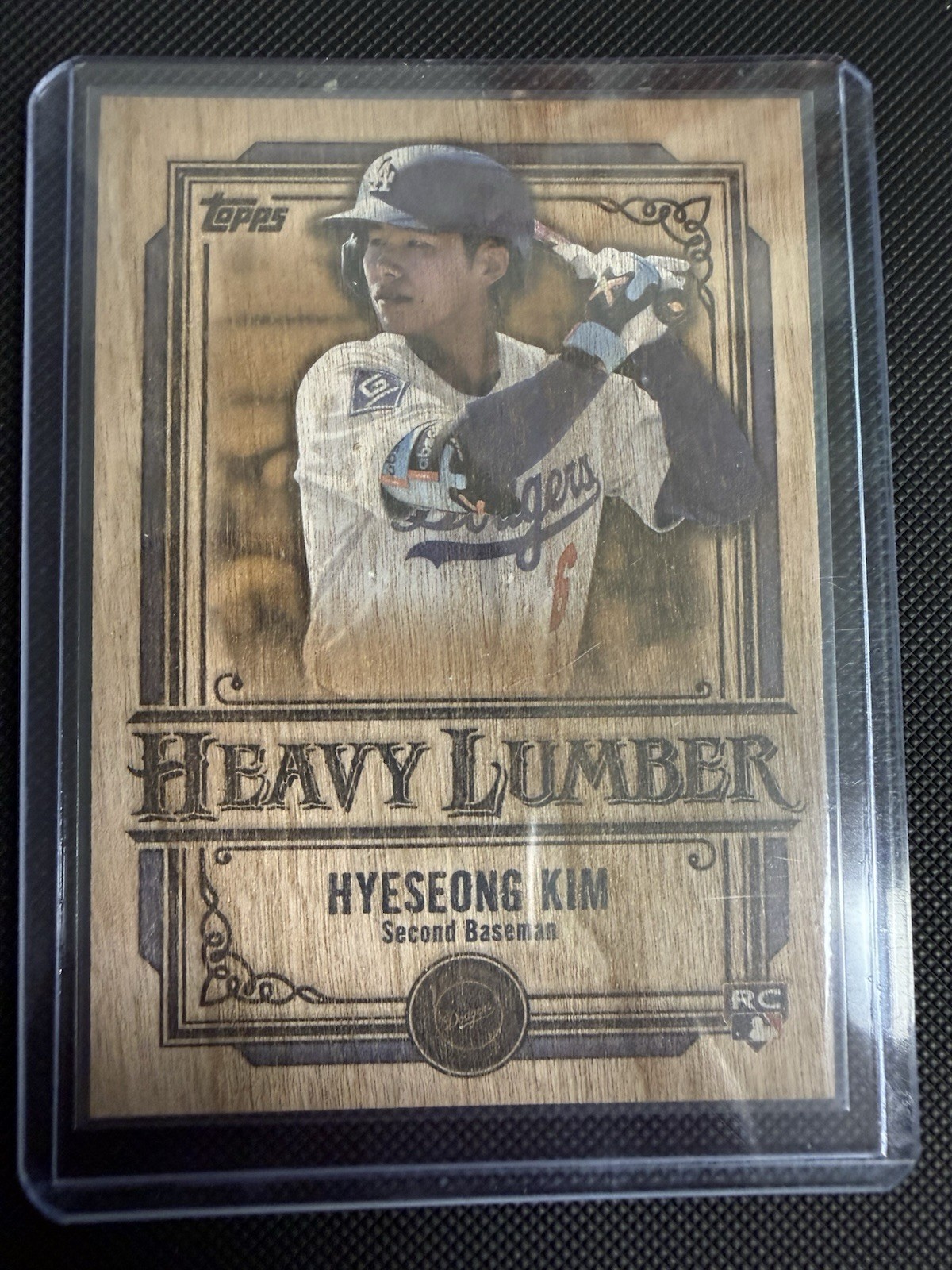 2025 Topps Update Series - Heavy Lumber Hyeseong Kim #HL-65 (RC)