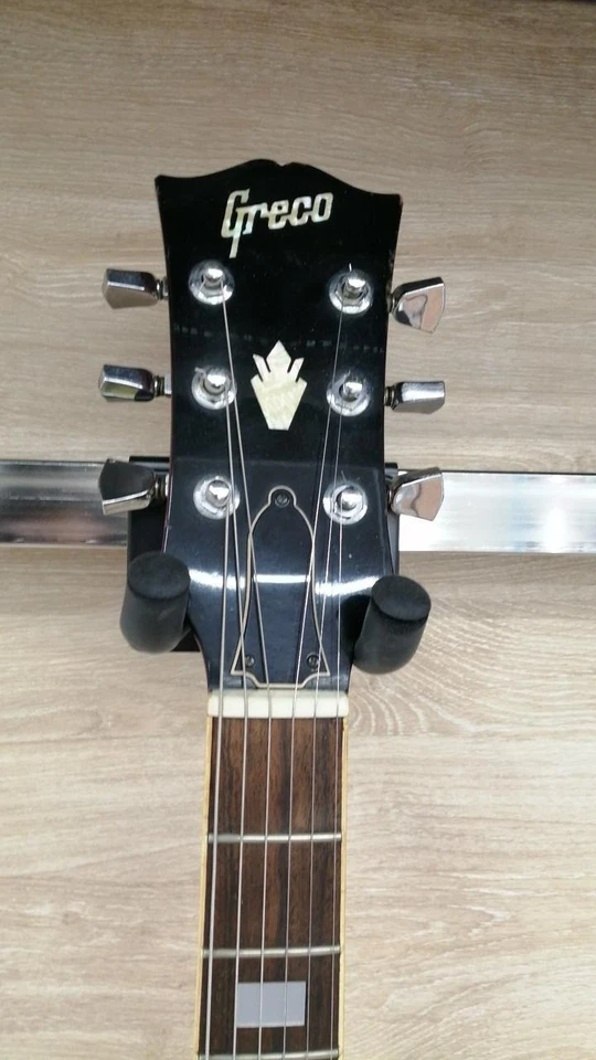 Guitarra Eléctrica Vintage Japón Greco SA-550R Cherry 1977 Cuerpo Semi Hueco Foto 3 de 4