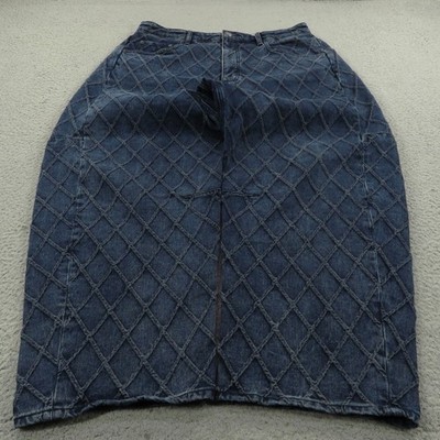 Rag & Bone Jeans Womens 34 Baggy High Rise Wide Leg Barrel Pipes Quilted Karina