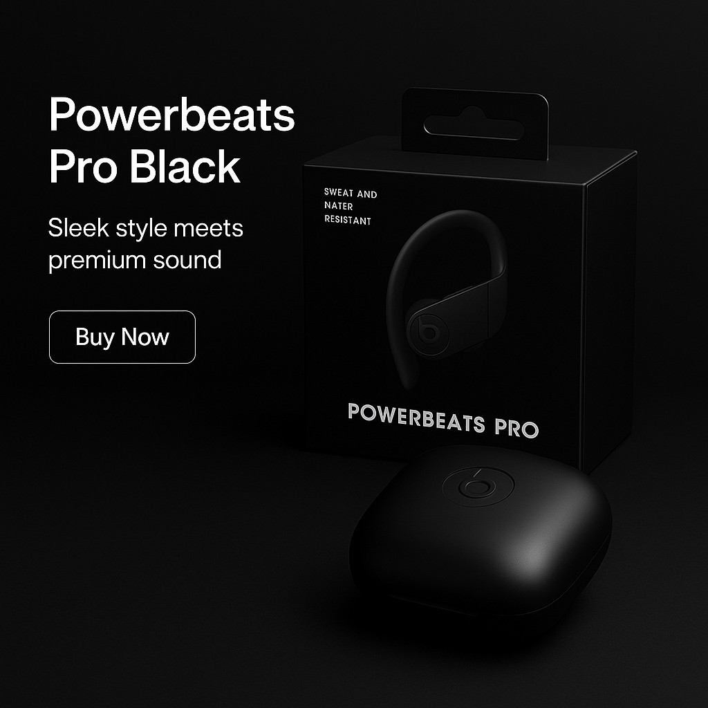 Beats by Dr. Dre Powerbeats Pro In Ear Wireless Headphones - Black
