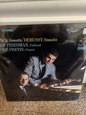 Rare RCA Stereo Franck/Debussy/Erick Friedman Violin Sonatas NM Play Tested