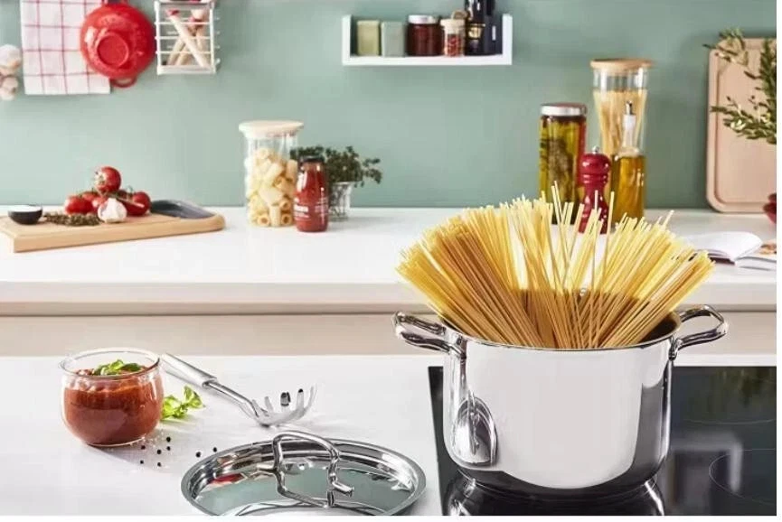 Lagostina batteria di pentole sfiziosa 24 pezzi acciao inox 18/10 - Immagine 2 di 3