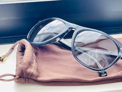 OLIVER PEOPLES Sunglasses Daddy B Clear Vintage Classic Non-Prescription Used