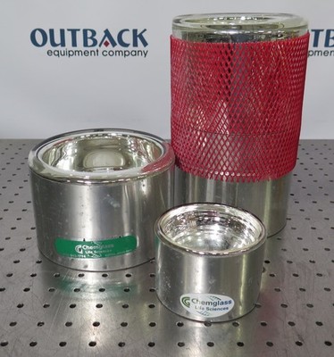 R202616 (3) Chemglass Laboratory Liquid Nitrogen Vacuum Vessel Flask