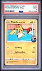 2020 POKEMON FUTSAL #001 PIKACHU ON THE BALL PSA 9