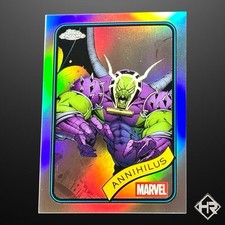 2025 Topps Chrome Marvel #118 Annihilus Refractor