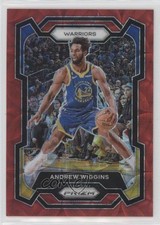 2023-24 Panini Prizm Choice Red Prizm 62/88 Andrew Wiggins #83 14t3
