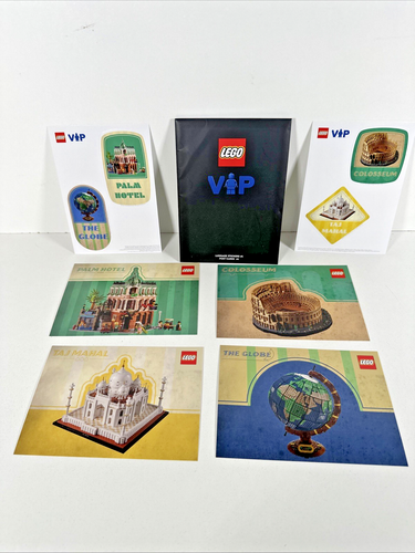 LEGO VIP Exclusive Travel Postcards and Sticker Set (5007520) - New ...