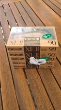 5x NEUE Tape Audio Kassetten MAXELL XL2, 90 min. XL 2. 5. Pack. NEU