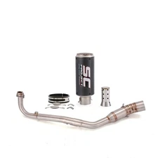 For Kawasaki Z125 Pro 2017-2024 Exhaust System Header Pipe Carbon Muffler Tips