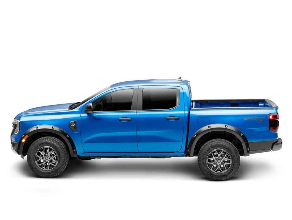 Husky Pocket Style Fender Flares Fits 04-15 Nissan Titan w/o Bedside Lockbox 4pc Foto 3 de 4