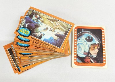 Star Wars 1978 - Topps Trading Cards (Series 5 ''Orange'') Complete Set (66 Karten