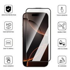 2 Pack Screen Protector for iPhone 18 Pro Max 18Pro HD Clear Tempered Glass Film