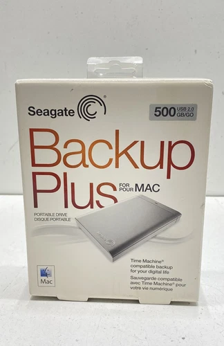 Seagate Backup Plus For Mac - Portable Drive 500GB