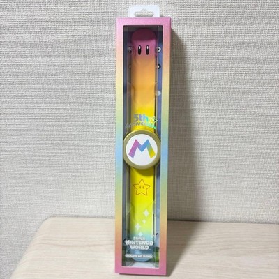 USJ Super Nintendo World Power Up Band Star Mario Anniversary amiibo NEU Japan