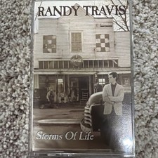 Randy Travis Storms of Life Cassette Tape