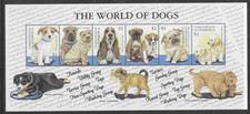 DOMINICA 2000 $6 DOGS SHEET MNH, MAINLY FINE. SG 2755a (G32)
