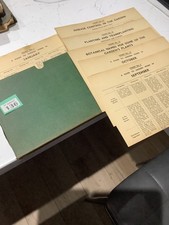 Vintage Gardening charts 1 - 24 in Folder - Gardening Calender