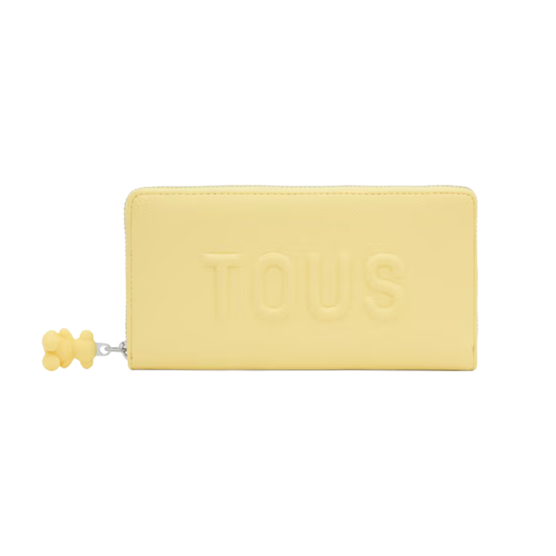 Tous Brenda Purse Wallet Light Yellow