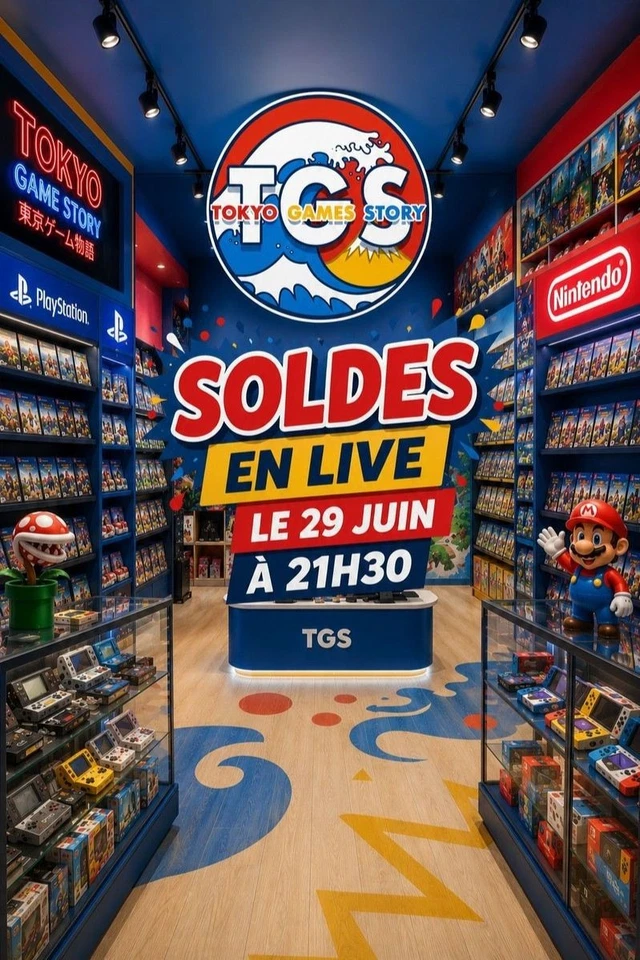 Soldes & Destockage Jeux Vidéo [Tokyo Game Story] Lundi 29 à 21h30