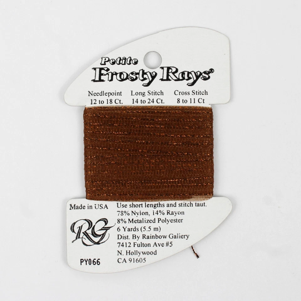 Lot of 5 Cards Frosty Rays Yarn for Needlepoint, etc. Assorted Colors New - Image 3 of 4