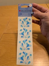 Mrs. Grossman's Stickers | WATER DROPPLETS DROPS | Retired New