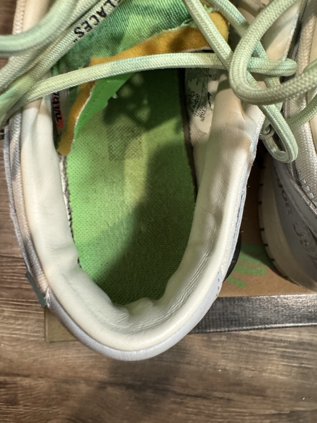 OFF WHITE X NIKE Nike Off White x Dunk Low lotto 07 di 50