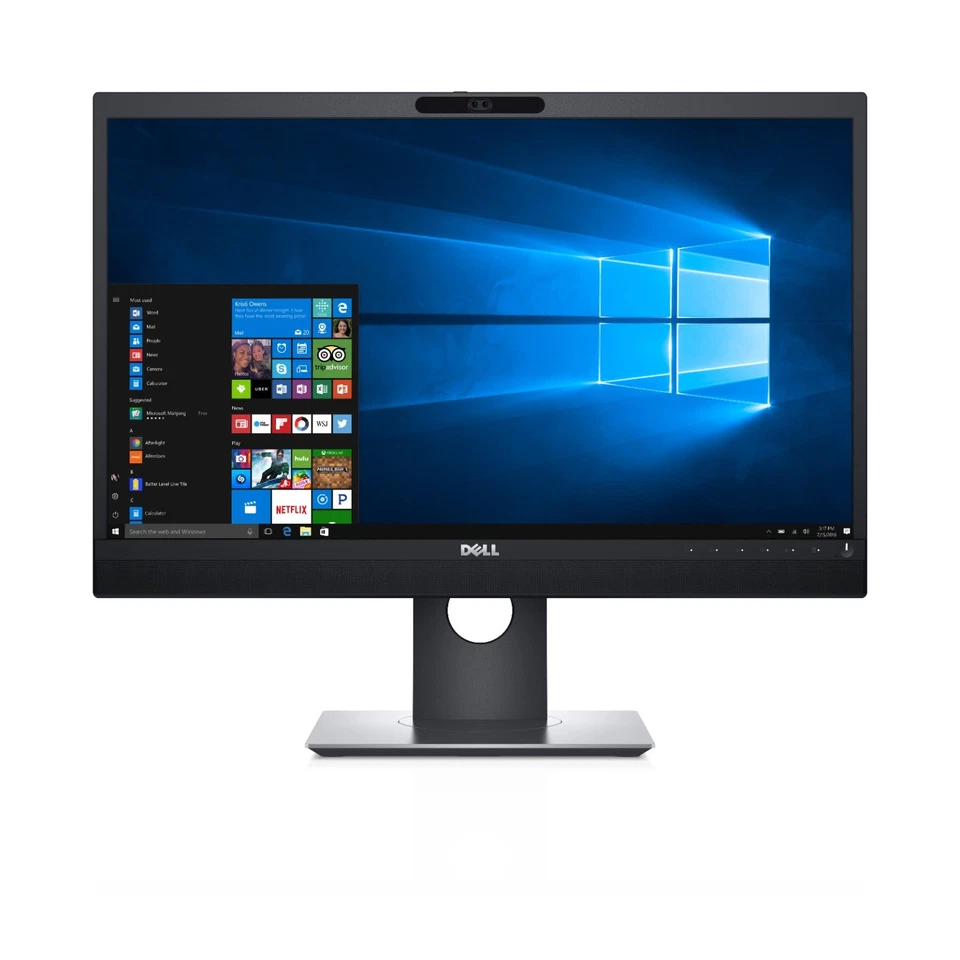 Dell P2418HZM 24in FHD LED 16:9 1920x1080 60Hz 6ms Webcam Speakers VGA HDMI DP - Image 2 of 4