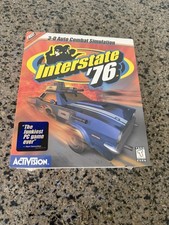 Activision Interstate 76 PC CD-ROM Big Box FA...