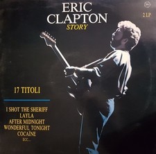 Eric Clapton Story 2LP ITALY 1991