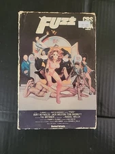 Fuzz BETA Comedy CBS FOX Video Burt Reynolds 1983 Rare Video Side Out Box