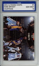 2013-14 PANINI HOOPS COURTSIDE #1 KOBE BRYANT TCGS GEM MINT 10 -n1 AL42