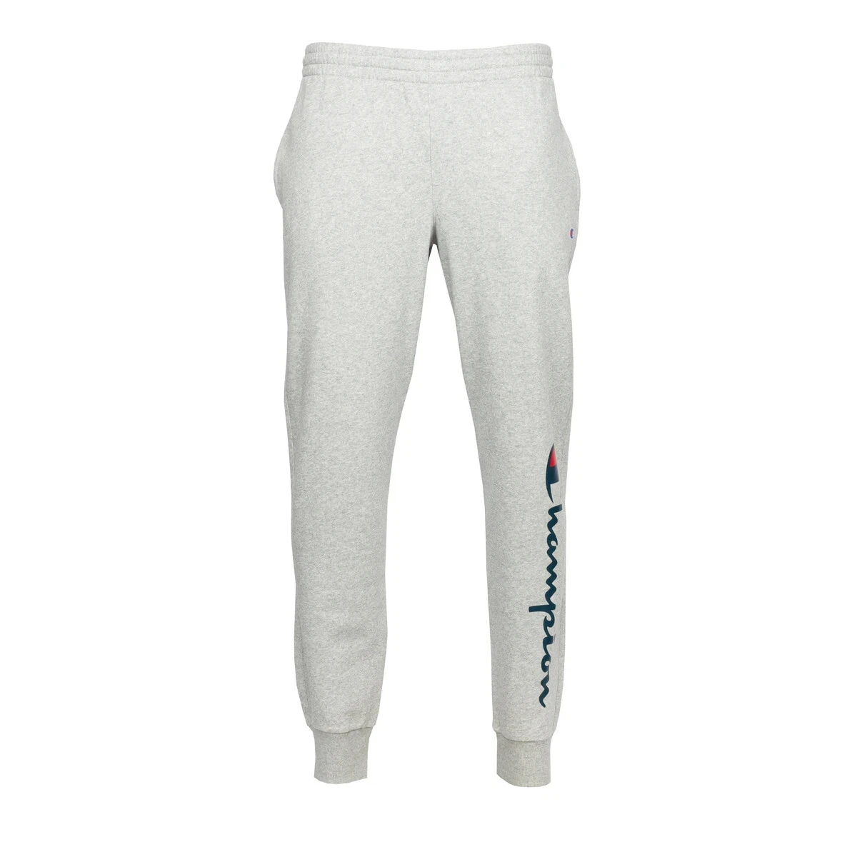 Champion Men s Powerblend Graphic Jogger Pants Oxford Gray GF22 eBay