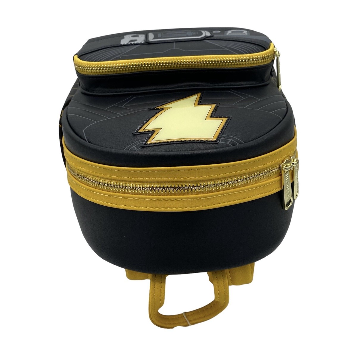 Loungefly DC Comics Black Adam Light Up Cosplay Mini Backpack Gifts Travel DC Comics Loungefly Mini Backpack - Black Adam Light Up Cosplay main image 2