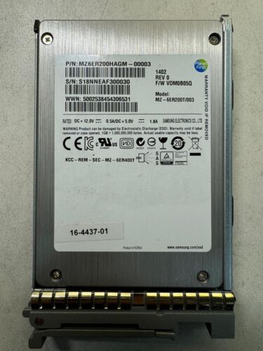 Cisco UCS-SD200G0KS2-EP 200GB 2.5" Enterprise Performance SAS SSD - Picture 3 of 8