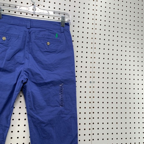 NEW Polo Ralph Lauren Chino Pants Youth Size 18 Blue Preppy Fits 30x31 NWT - Picture 14 of 24