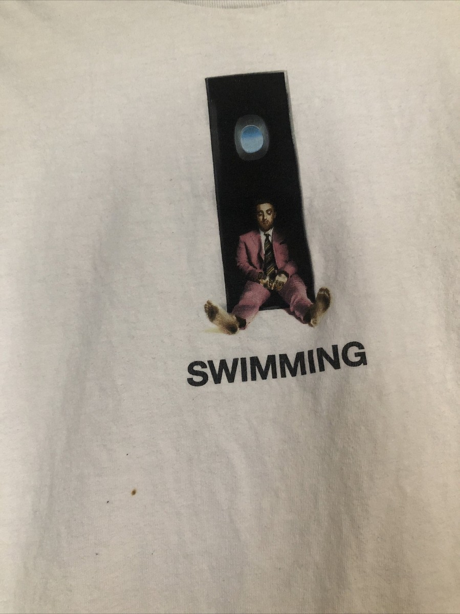ミュージシャン Mac Miller Swimming tee Mac Miller Swimming Album Tee Sz Medium White | eBay