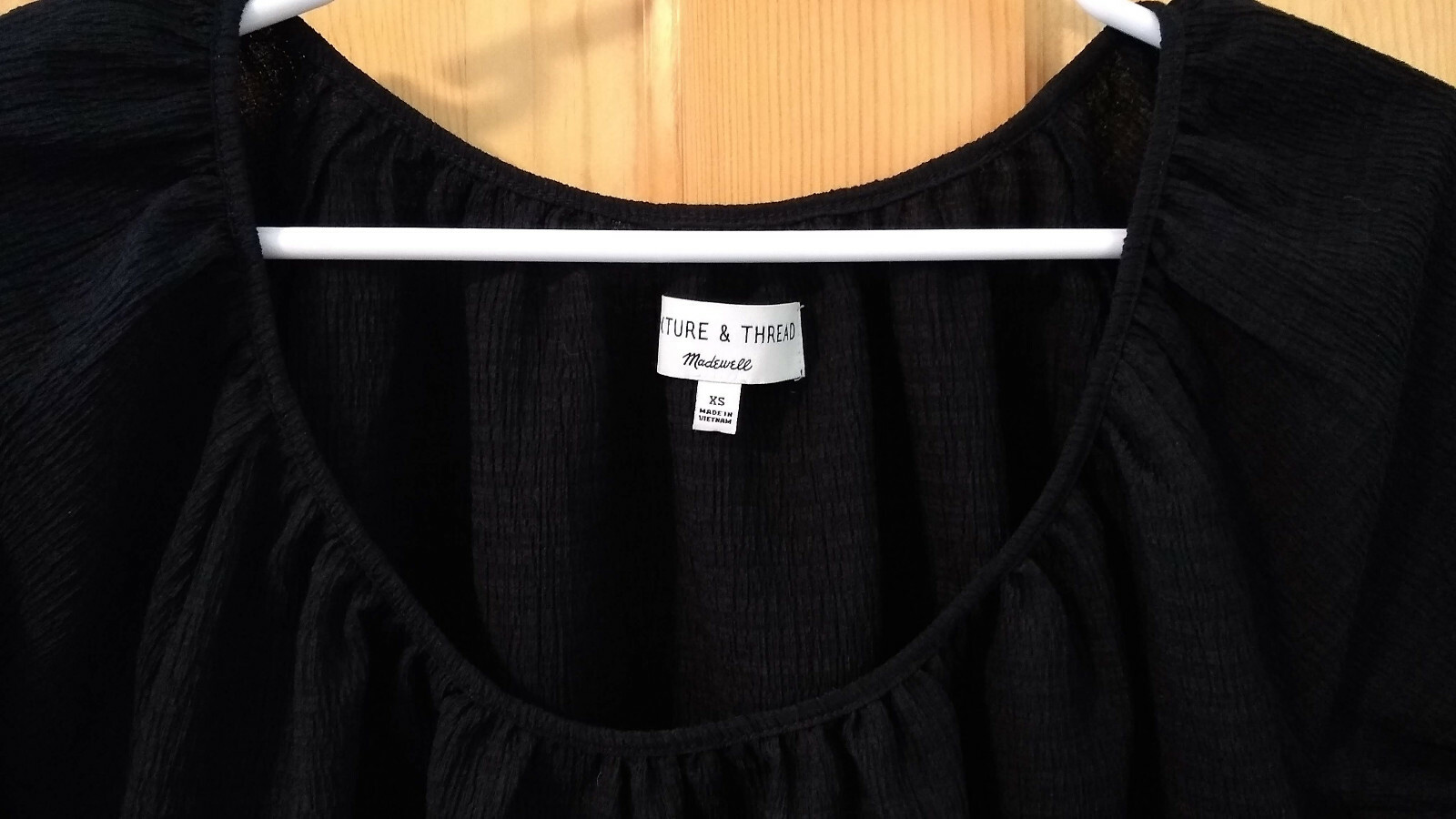 texture & thread peasant top