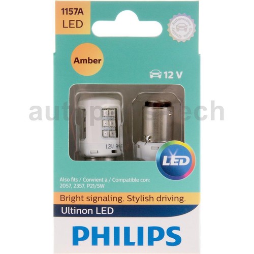 2x Philips Rear Turn Signal Light Bulb For Chrysler 300 1969~1971 - Picture 7 of 11