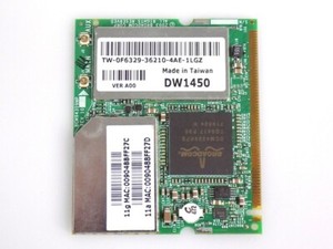 Dell 0F6329 Ersatzteil: Mini-PCI WLAN Wifi Card Board Platine für Latitude D800