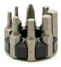 Pedro's Bicycle Multi-Torque Bit Set 2,2.5,3,4,5,6mm Hex T25 #2PH JIS~