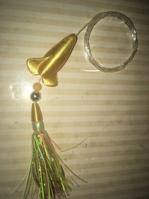 High Percentage Salmon Trolling Flies- 1.5  Spinner Combo Pack Of 1 Rigged