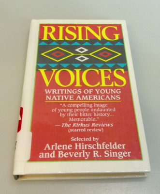 Rising Voices Native American Youth Writings Hirschfelder Turtleback Vtg Hardbac
