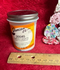 Vtg Discontinued NOS Duncan Ceramic Glaze Smoky Agate Satin Crystaltone