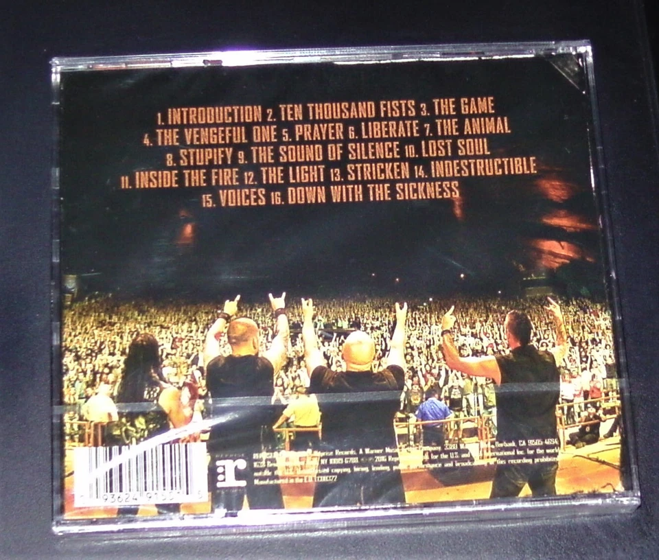 DISTURBED LIVE AT RED ROCKS CD SCHNELLER VERSAND NEU & OVP - Bild 2 von 2
