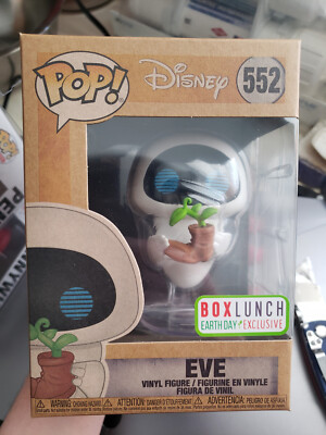 New Funko Pop! Disney #552 Eve - Box Lunch Earth Day Exclusive Pop Protector