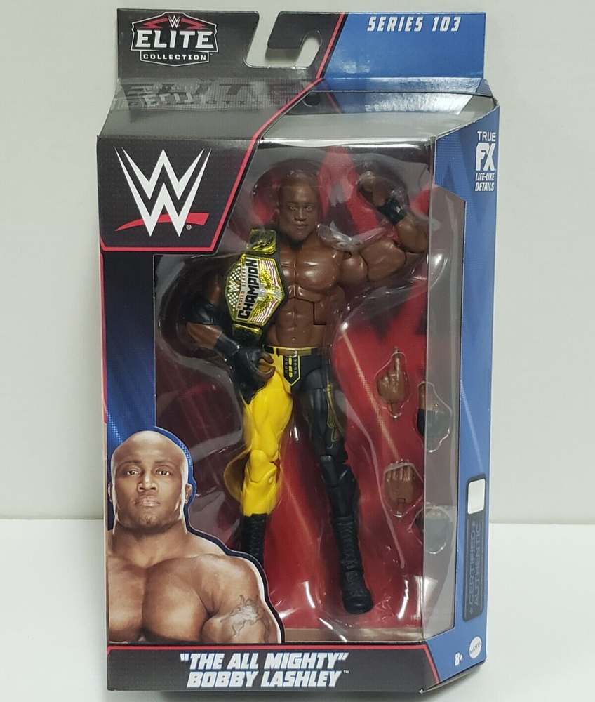 BOBBY LASHLEY WWE WWF Mattel Elite Collection Series 103 Action Figure IN STOCK