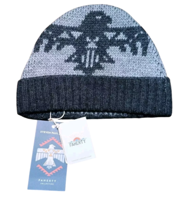 Faherty Winter Hat Steven Paul Judd Thunderbird Pom Beanie Wool Heritage NWOT Faherty | Accessories | Faherty Steven Paul Judd Thunderbird  main image 4