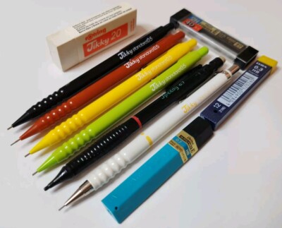 New Rare Vintage Rotring Pentel  Lyra,  Mechanical Pencil & Lead & Eraser